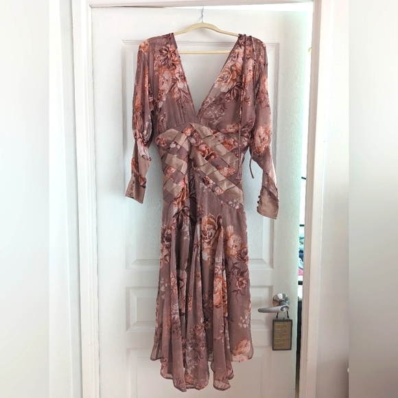 ASOS Midi Floral Dress - Picture 1 of 4